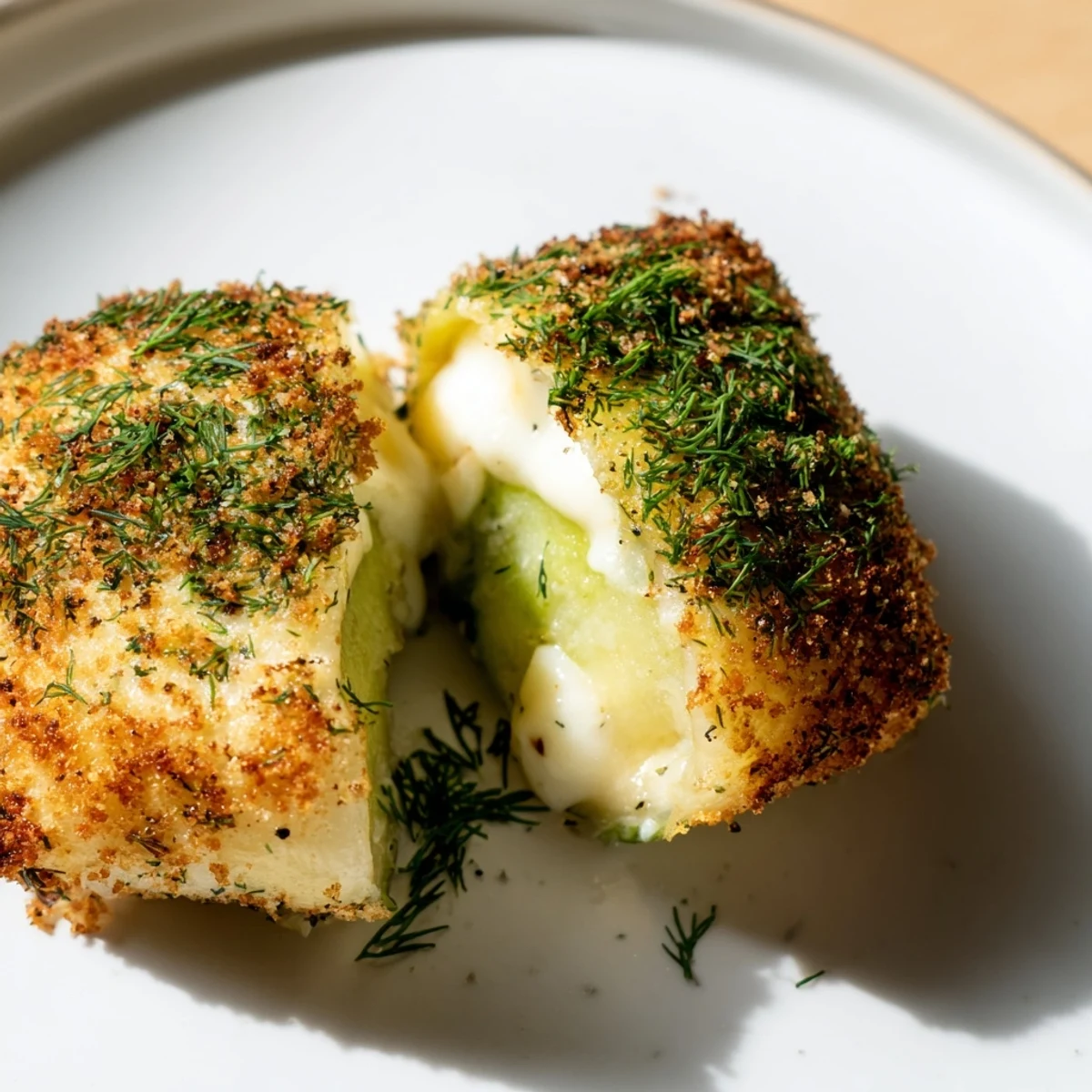 Crispy, hot Melted Cheese Pickle Rolls, showcasing the perfect combination of textures and flavors.