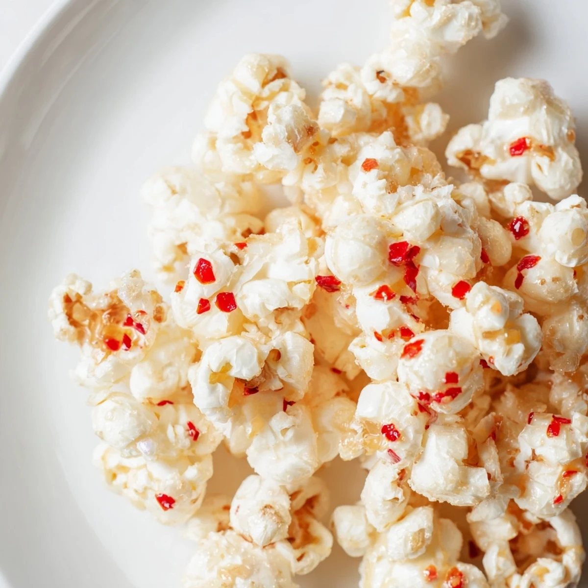 Golden, glistening hot honey butter popcorn in a large bowl, ready for snacking or movie night.