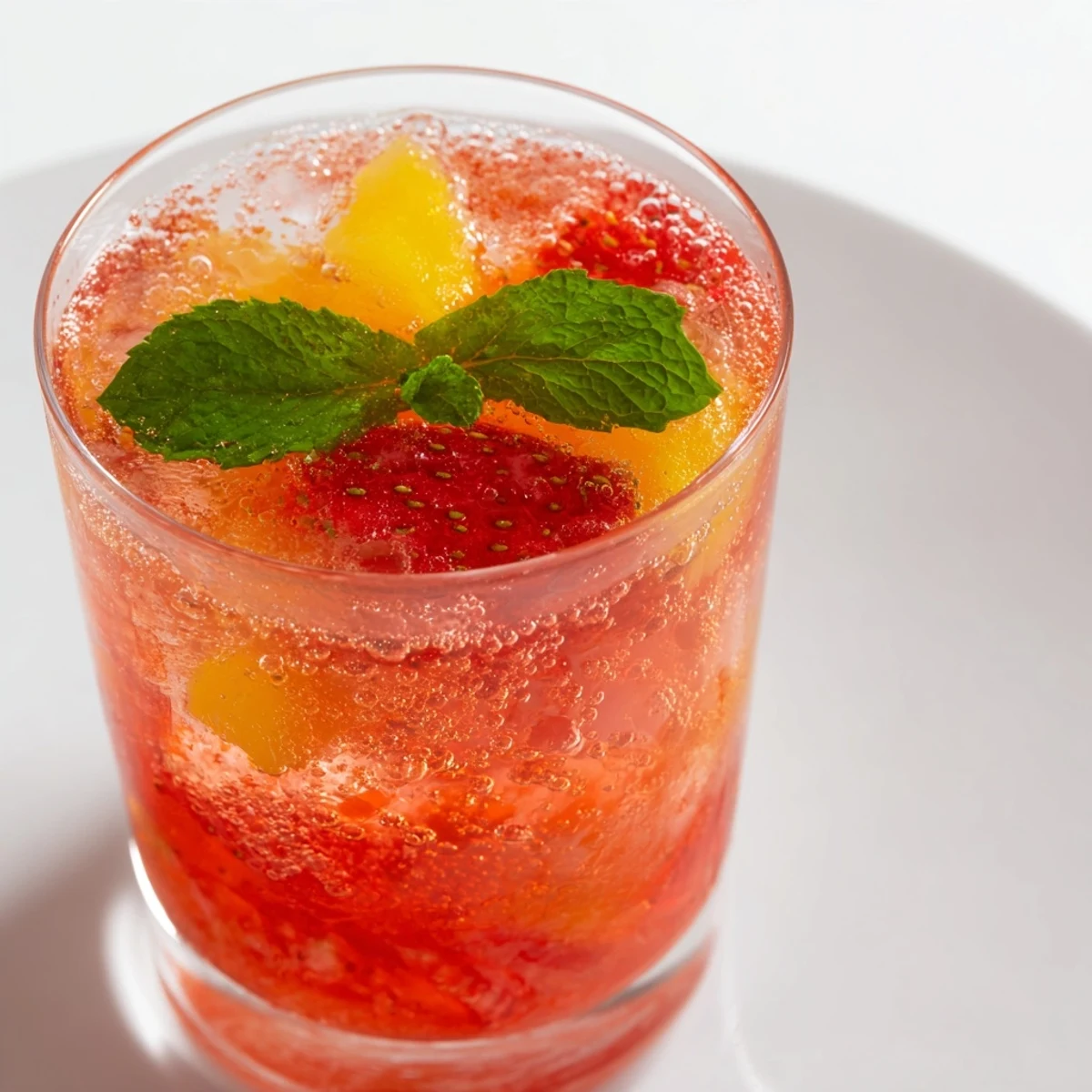 Refreshing DIY fruit refresher drinks, chilled and sparkling, perfect for beating the heat this summer.