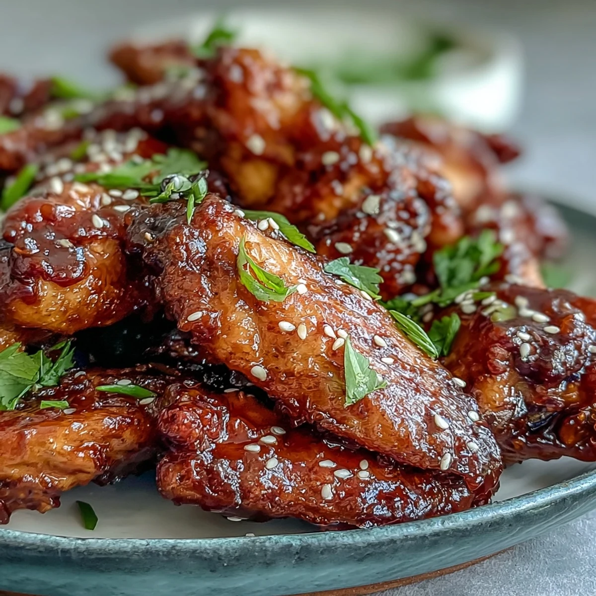 Savory Coca Cola Chicken Wings glistening with a dark glaze, served hot alongside fluffy steamed rice for a weeknight dinner.
