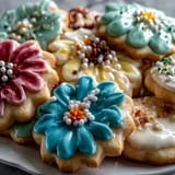 Spring Cookies Flower Shortbread