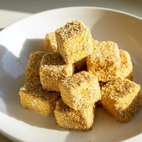 Golden Crunchy Tofu Nuggets