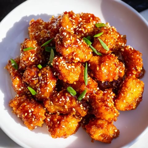Honey Sriracha Chicken Bites