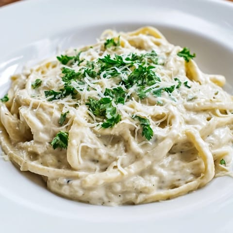 Cottage Cheese Alfredo Sauce