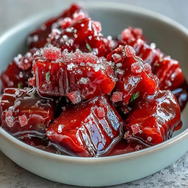 Viral Chamoy Pickle Kit in a cup, layered with tangy, crunchy, and fruity goodness.