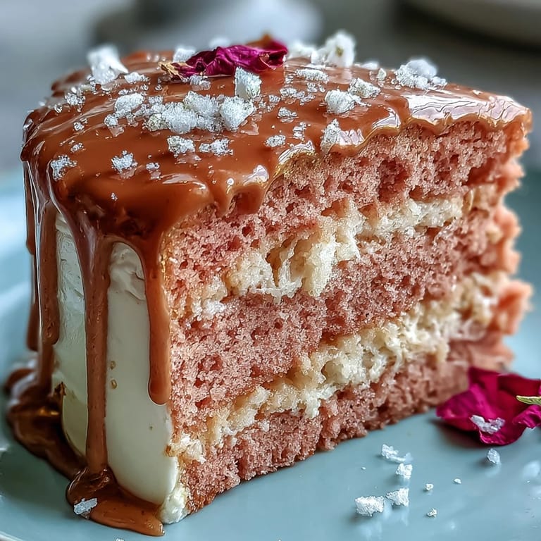 This Bridal Shower Rosé Velvet Cake features a luscious, creamy finish with a sophisticated rose wine flavor.
