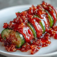 Vibrant Chamoy Pickle Cup snack, a sweet, spicy, sour explosion in a convenient serving.